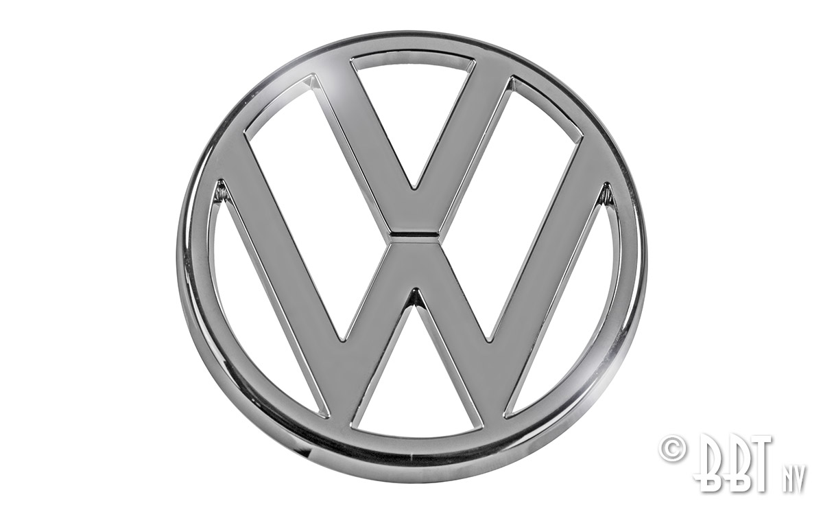 Emblem VW front chrome - 95mm (Original)