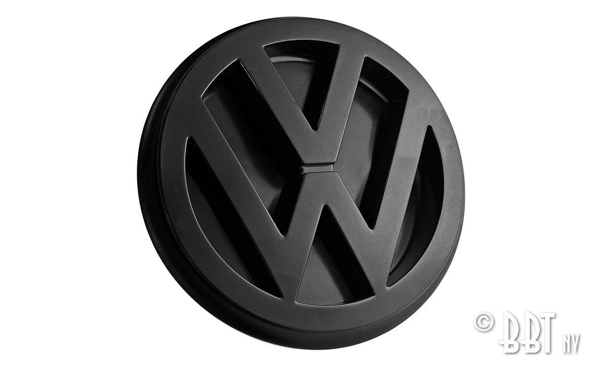 Emblem VW rear black - 100mm (Original)