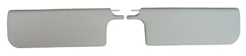 Daszki przeciwsoneczne  T1 65-72 Cabrio para white