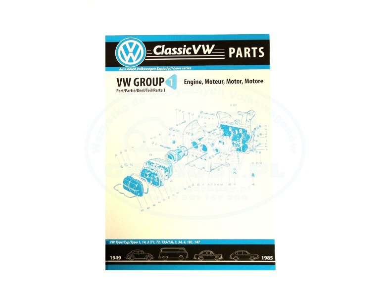 Ksika: ClassicVW PARTS - VW Grupa 1 (cz 1)